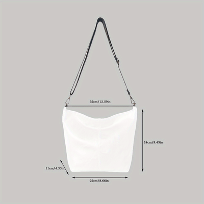 The Linn Geometric Strap Crossbody Bag