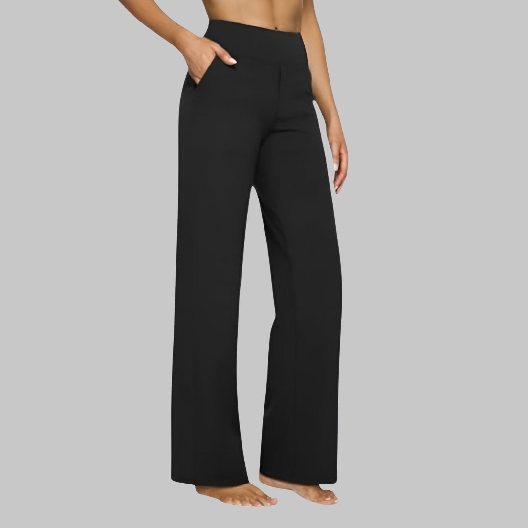 The Hazel Relaxed Slim-Fit Trousers