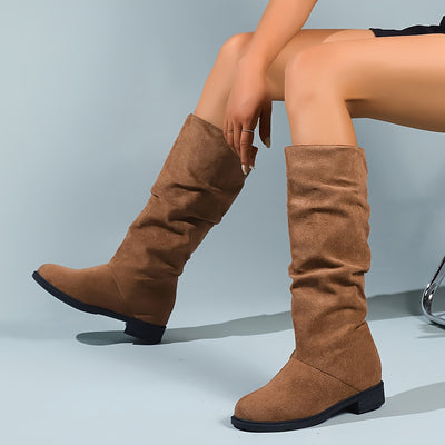 The Marly Knee-High Slouch Boots