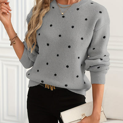 The Daisy Polka Dot Knit