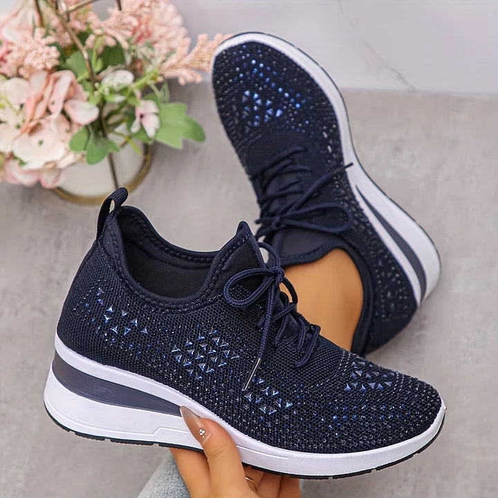Mesh Orthopaedic Sneakers with a Supportive Elegant Fit