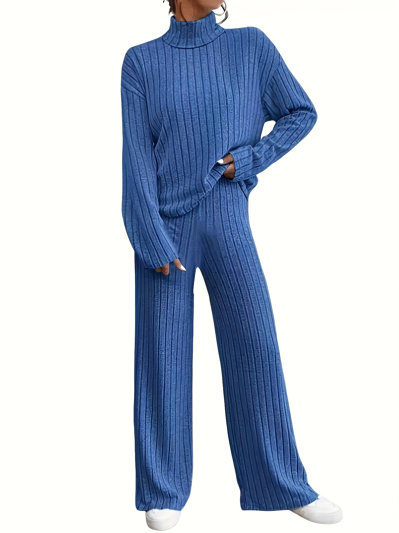 The Hailey Ribbed Two-Piece Set