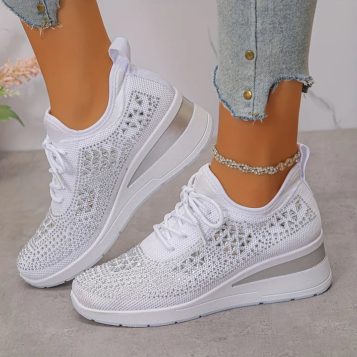 Mesh Orthopaedic Sneakers with a Supportive Elegant Fit