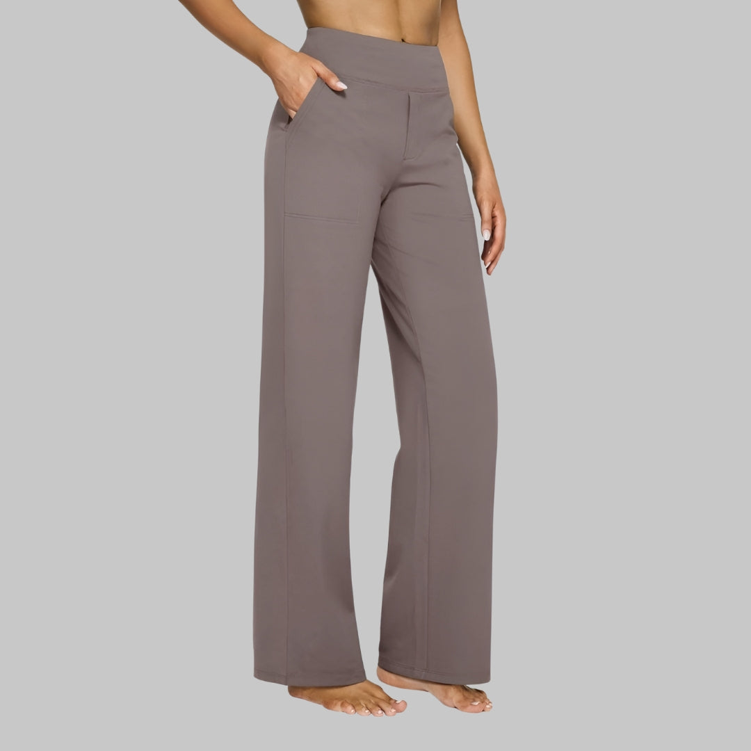 The Hazel Relaxed Slim-Fit Trousers