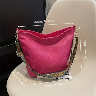 The Linn Geometric Strap Crossbody Bag