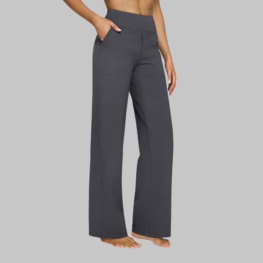 The Hazel Relaxed Slim-Fit Trousers