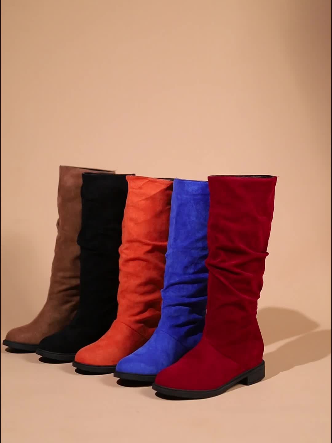 The Marly Knee-High Slouch Boots