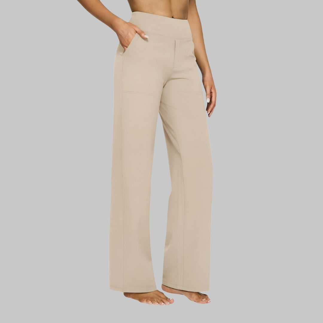 The Hazel Relaxed Slim-Fit Trousers