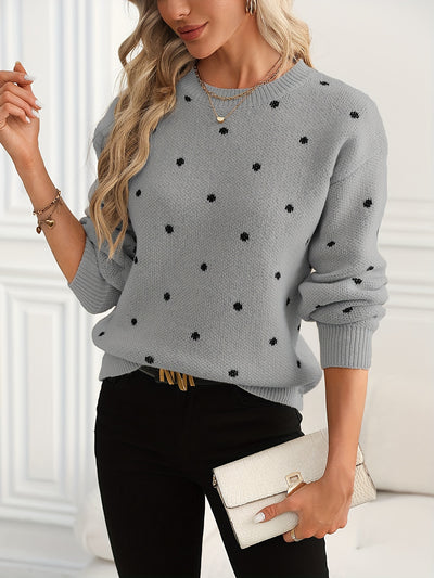 The Daisy Polka Dot Knit