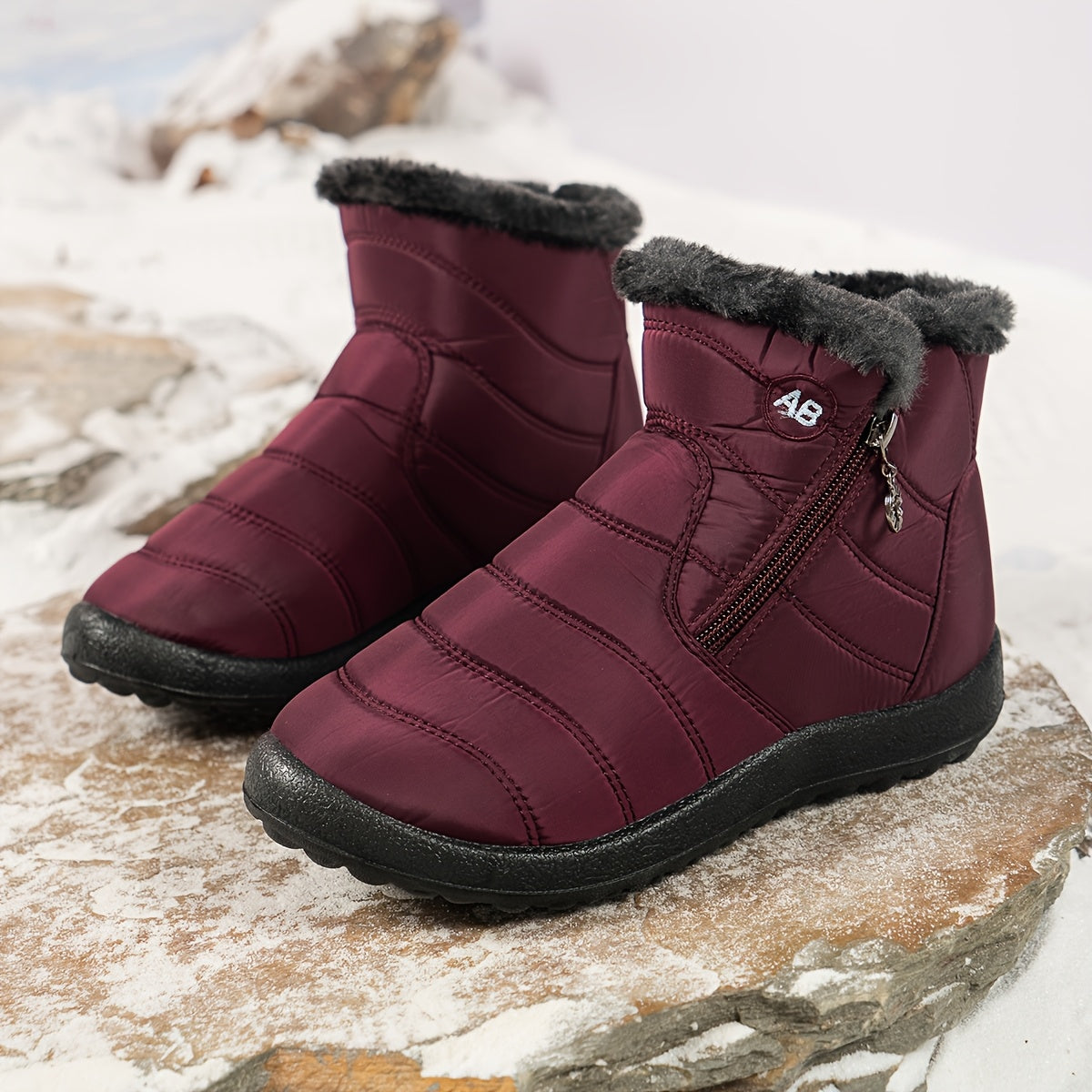 The Jayda Warm Winter Snow Boots