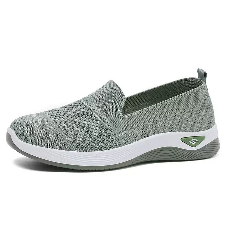 Mesh-Blend Slip-On Sneakers with a Soft Supportive Fit