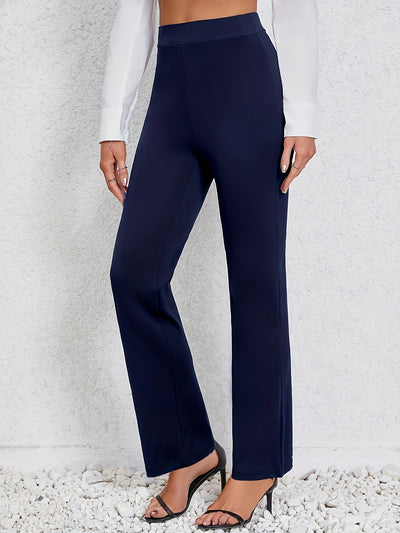 The Amy Straight-Leg Stretch Trousers