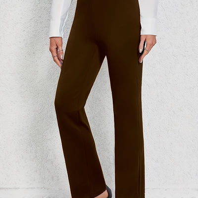 The Amy Straight-Leg Stretch Trousers