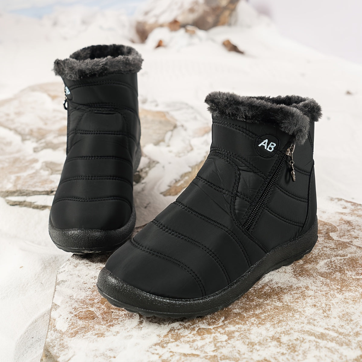 The Jayda Warm Winter Snow Boots