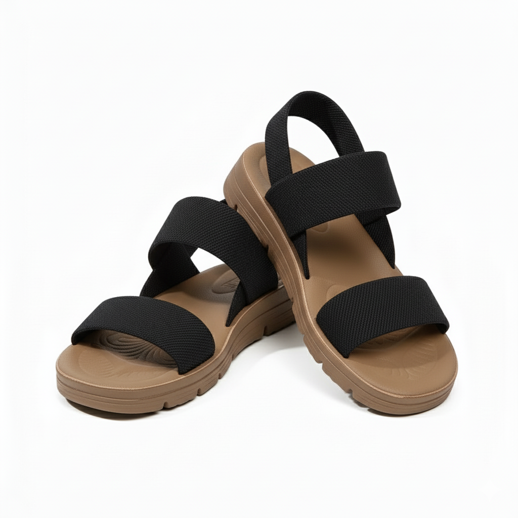 Mesh Orthopaedic Sandals with a Supportive Elegant Fit
