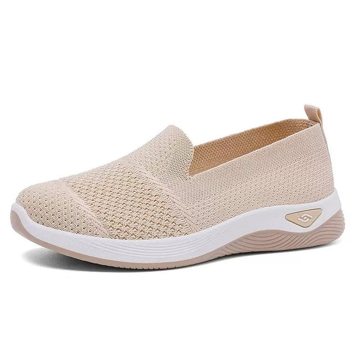 Mesh-Blend Slip-On Sneakers with a Soft Supportive Fit