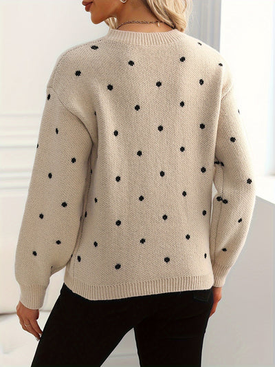 The Daisy Polka Dot Knit