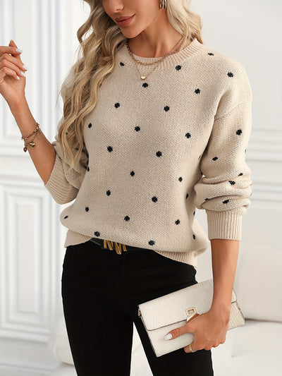 The Daisy Polka Dot Knit