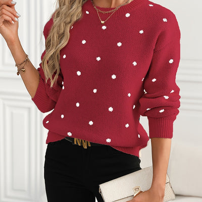 The Daisy Polka Dot Knit