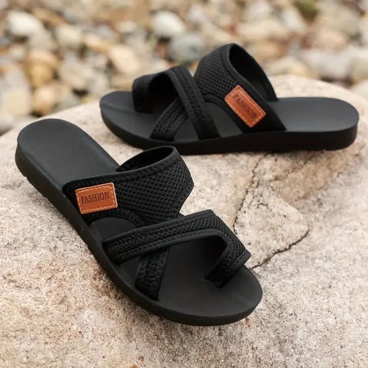 Soft Flexible Sandals with a Supportive Realigning Fit