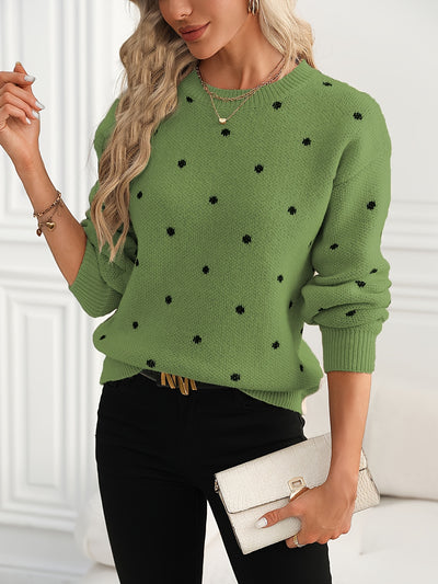 The Daisy Polka Dot Knit