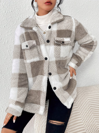 The Kate Slim-Fit Checkered Jacket