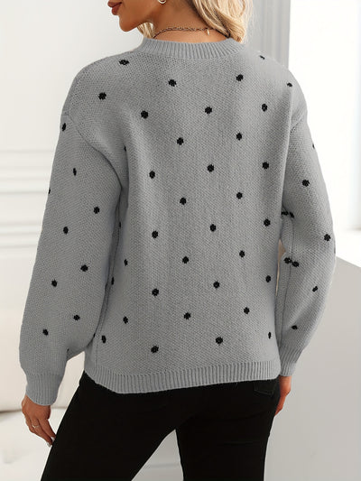 The Daisy Polka Dot Knit
