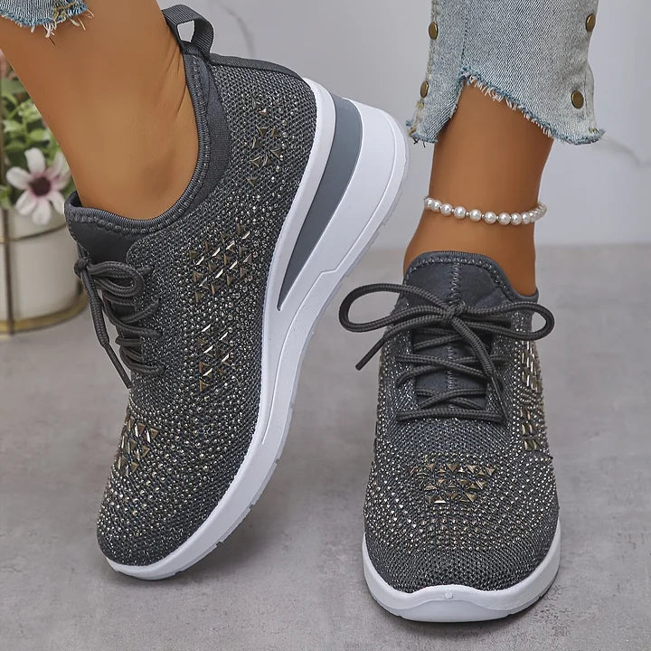 Mesh Orthopaedic Sneakers with a Supportive Elegant Fit