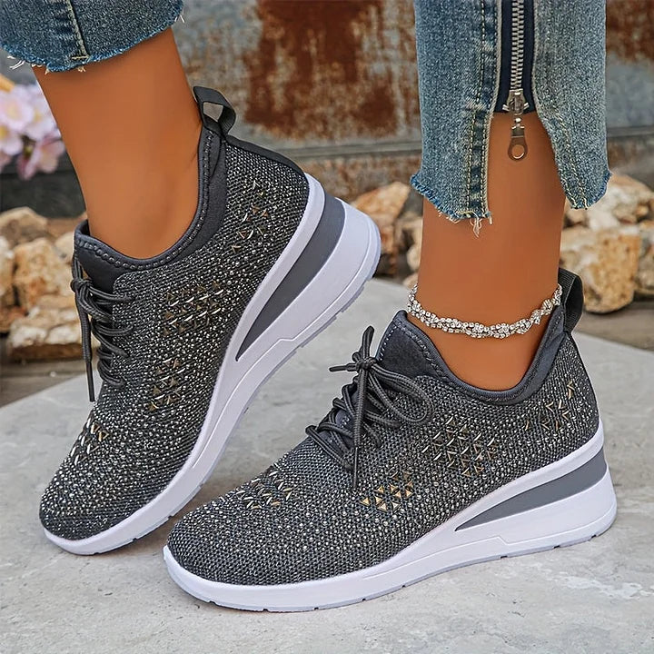 Mesh Orthopaedic Sneakers with a Supportive Elegant Fit