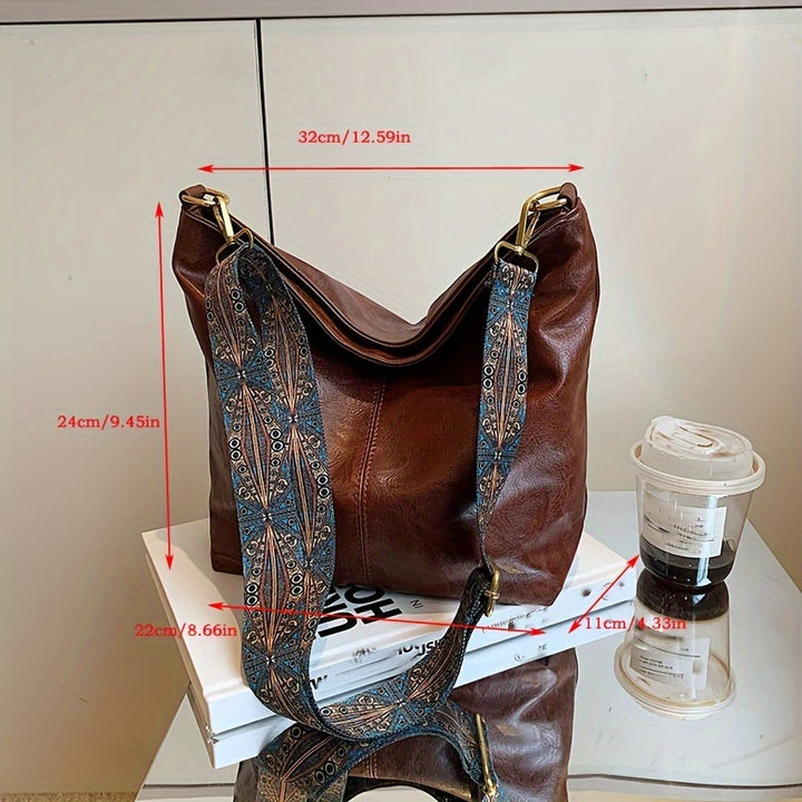 The Linn Geometric Strap Crossbody Bag