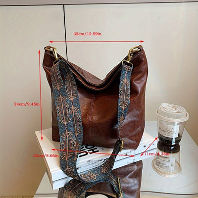 The Linn Geometric Strap Crossbody Bag