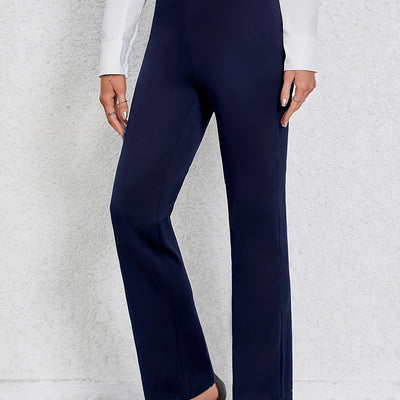 The Amy Straight-Leg Stretch Trousers