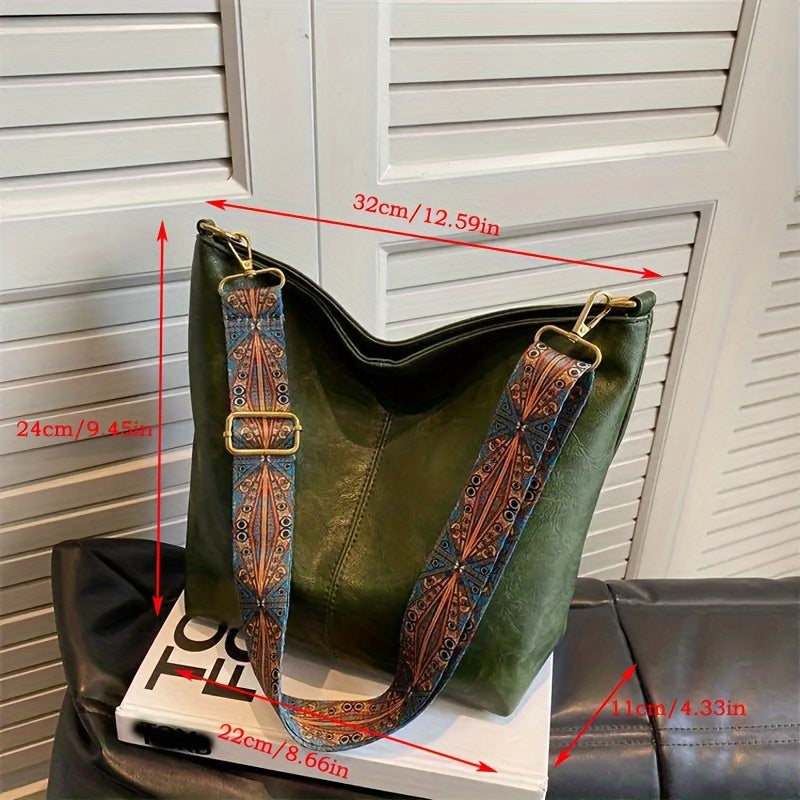 The Linn Geometric Strap Crossbody Bag