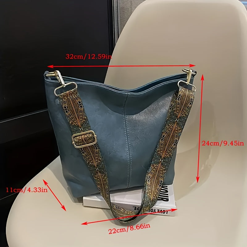 The Linn Geometric Strap Crossbody Bag