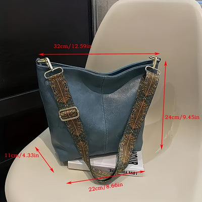 The Linn Geometric Strap Crossbody Bag