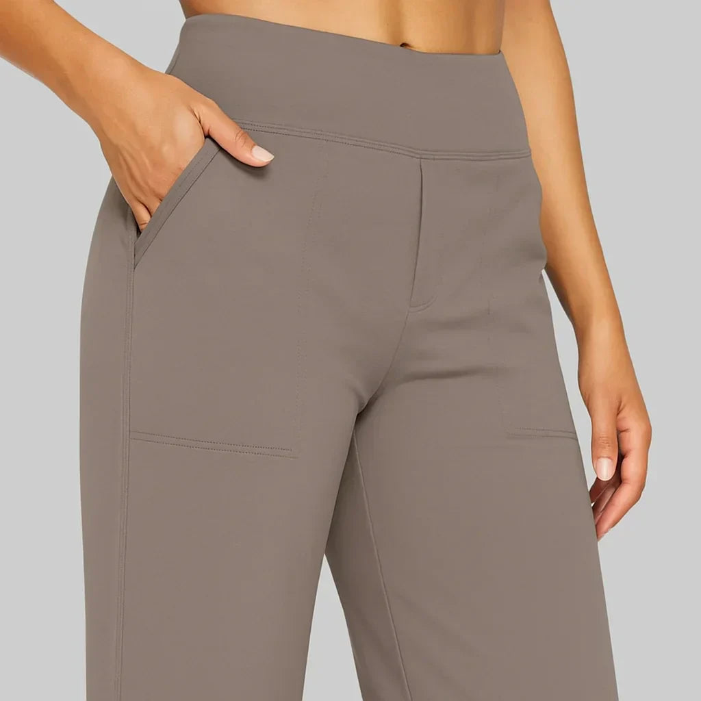 The Hazel Relaxed Slim-Fit Trousers
