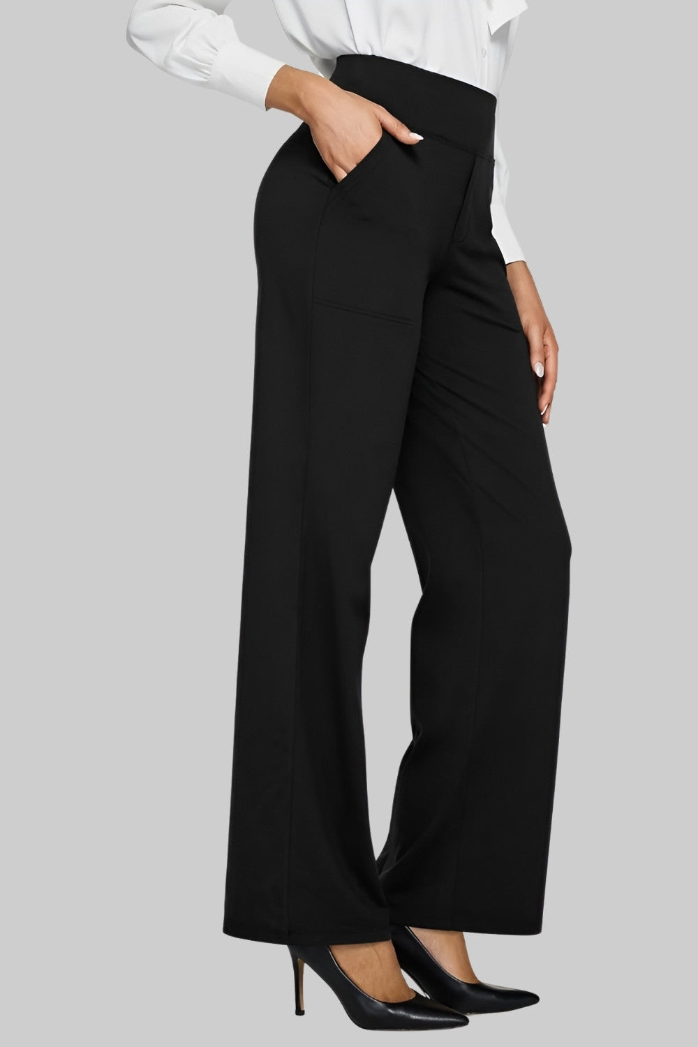 The Hazel Relaxed Slim-Fit Trousers